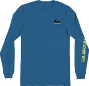 Quiksilver Kids' Omni Logo Long Sleeve Graphic Tee