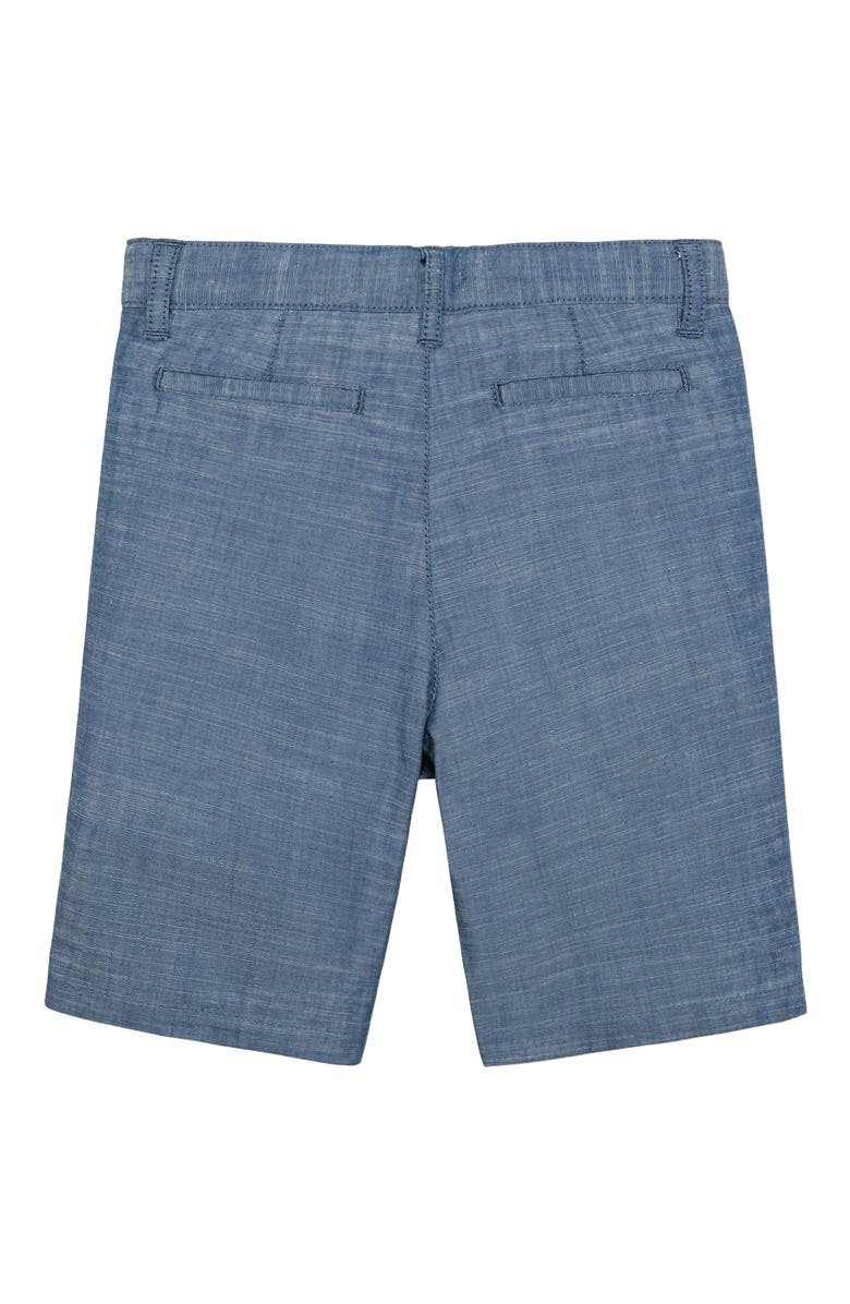 Hope & Henry Baby Boys' Organic Chambray Short, Infant, Alternate, color,