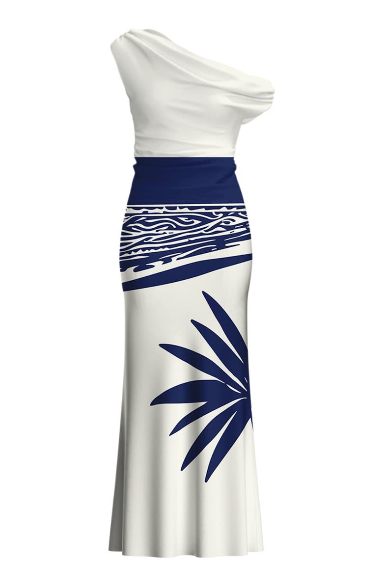 DIARRABLU Alba Dress, Alternate, color, Maja Navy