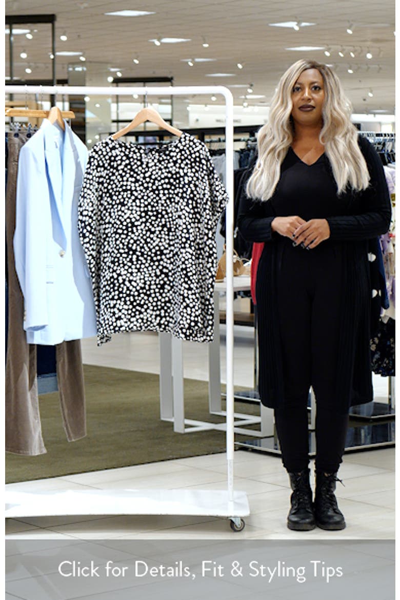 Polka Dot Crepe Top video