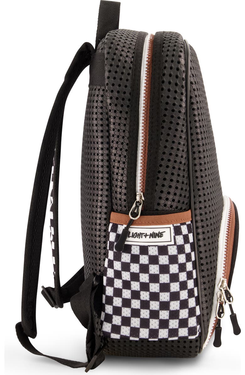 Light+Nine Checkered Starter Backpack, Alternate, color,