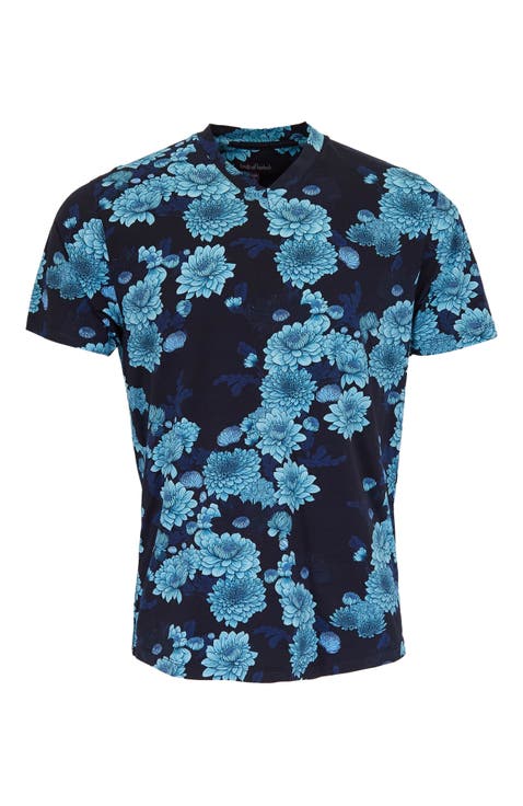 Maze V-neck Tee