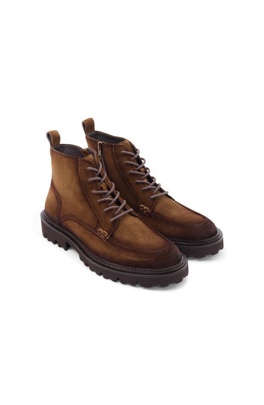 Anthony Veer Everest Moc Boot In Brown