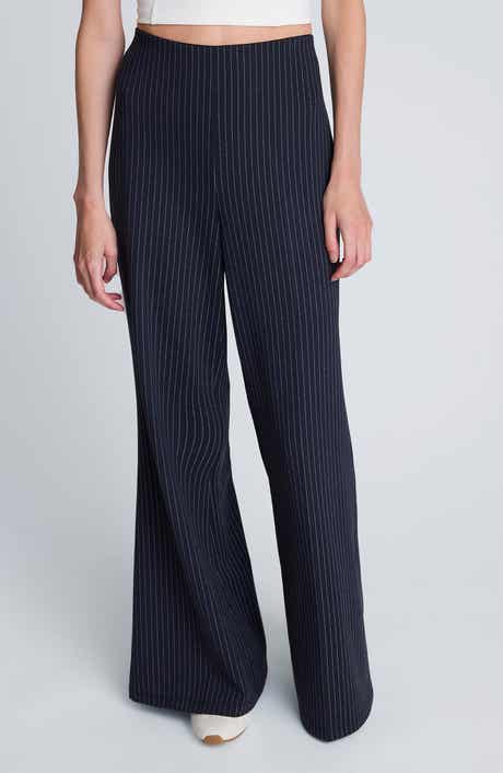 Kenneth Cole High Waist Pull-On Flare Pants