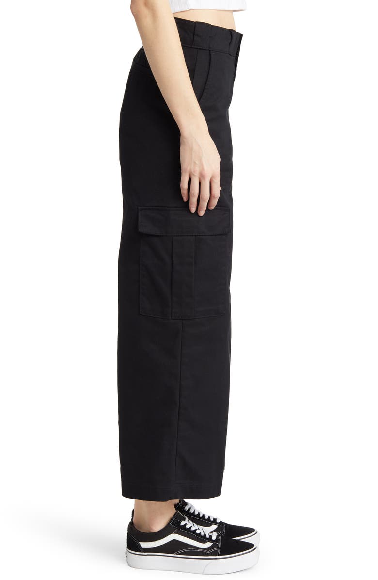 Dickies Crop Wide Leg Cargo Pants, Alternate, color,