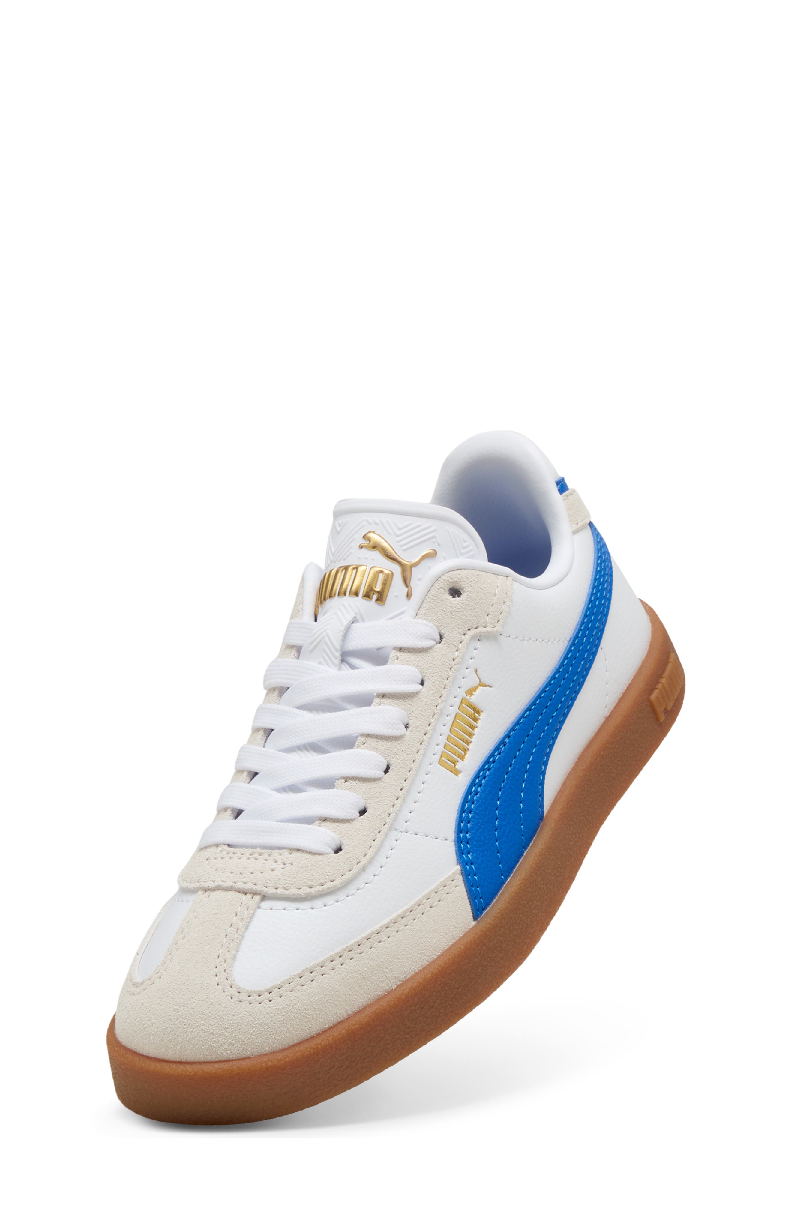 PUMA Kids' Club II Era Jr Sneaker, Alternate, color, Puma White/ Puma Team Royal