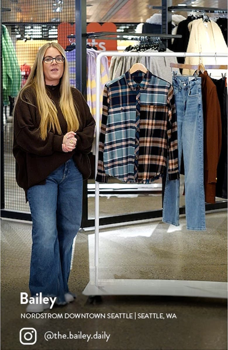 Brando Mixed Plaid Button-Up Shirt, sales video thumbnail