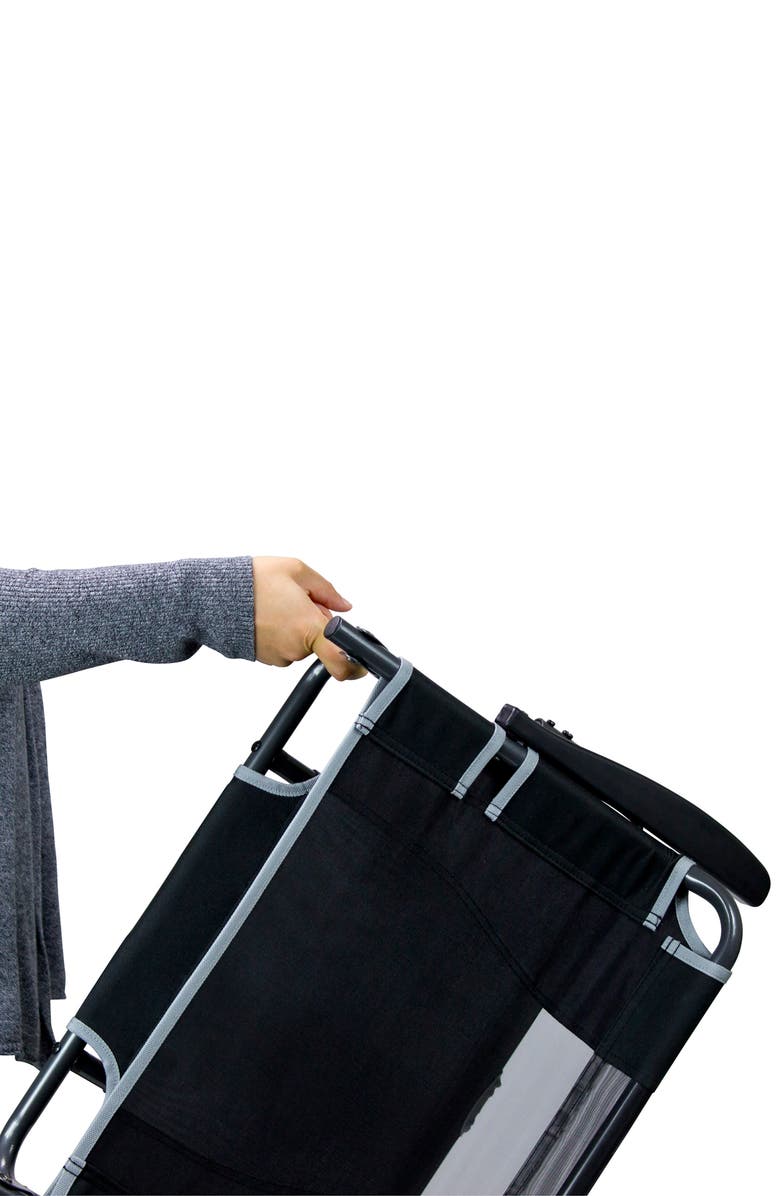 GCI Big Comfort Stadium Chair With Armrests, Alternate, color, Black