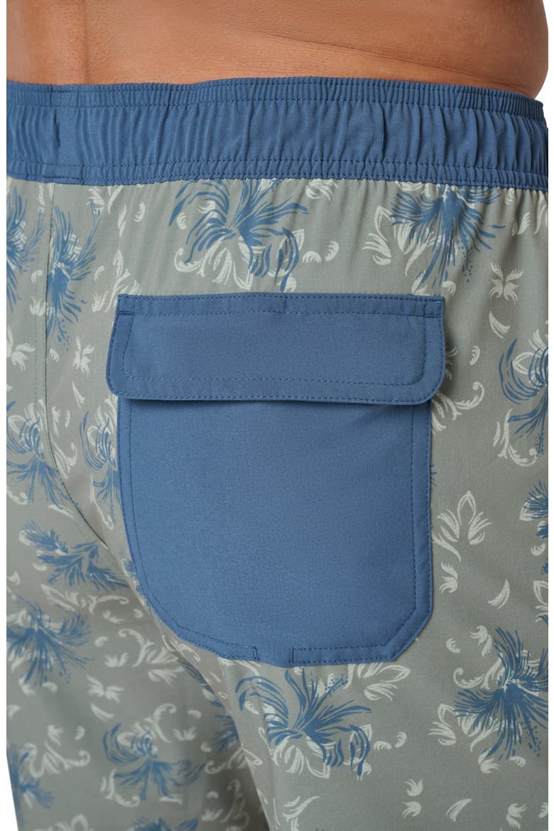 Ocean Opulence Board Shorts, Alternate, color, SEA SPRAY