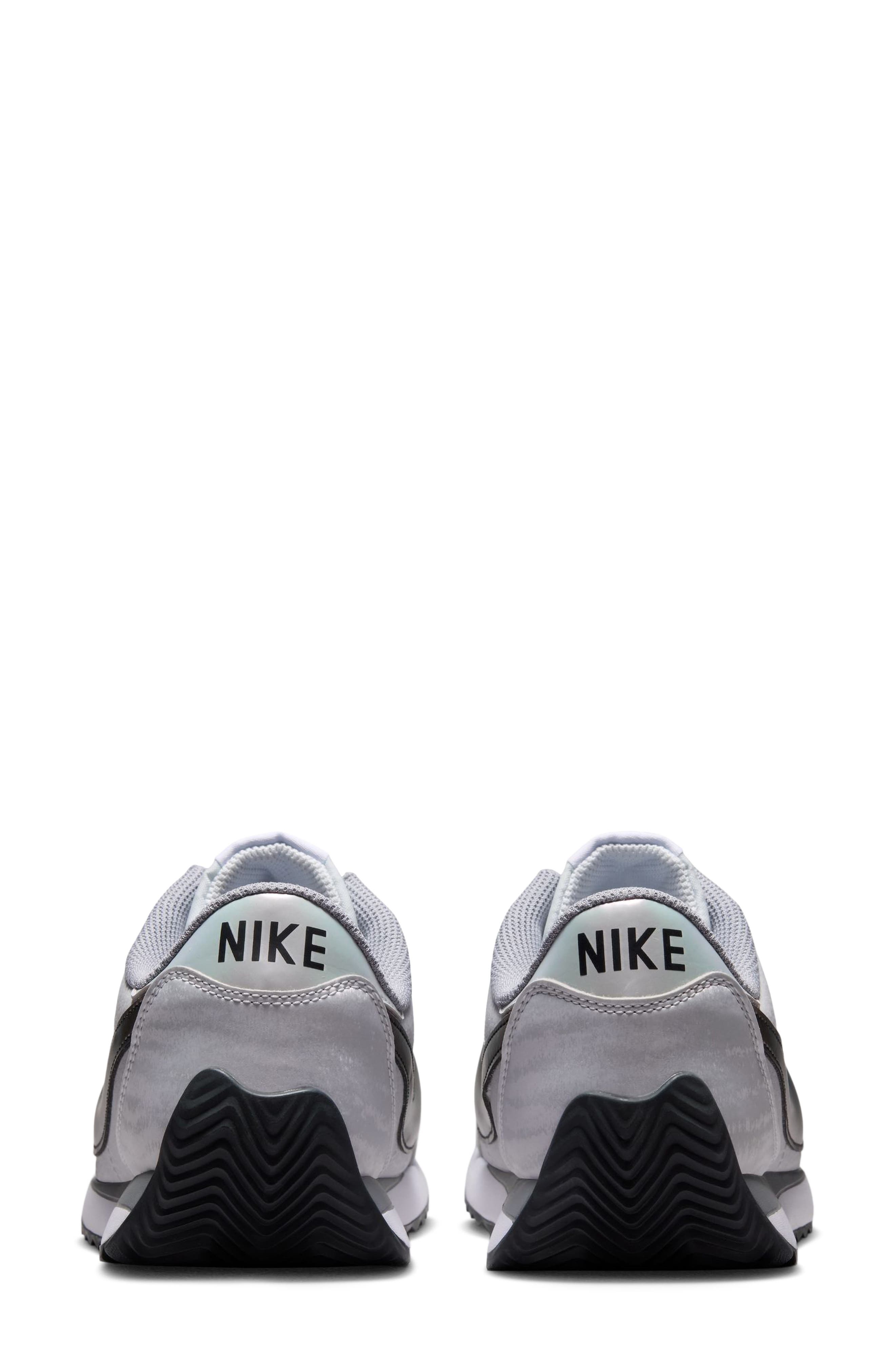 Pacific Leather Premium Sneaker, Alternate, color, PLATINUM/ BLACK/ GREY-WHITE