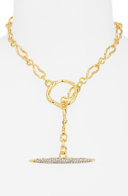 ALEXIS BITTAR ALEXIS BITTAR SOLANALES CRYSTAL TOGGLE PENDANT NECKLACE