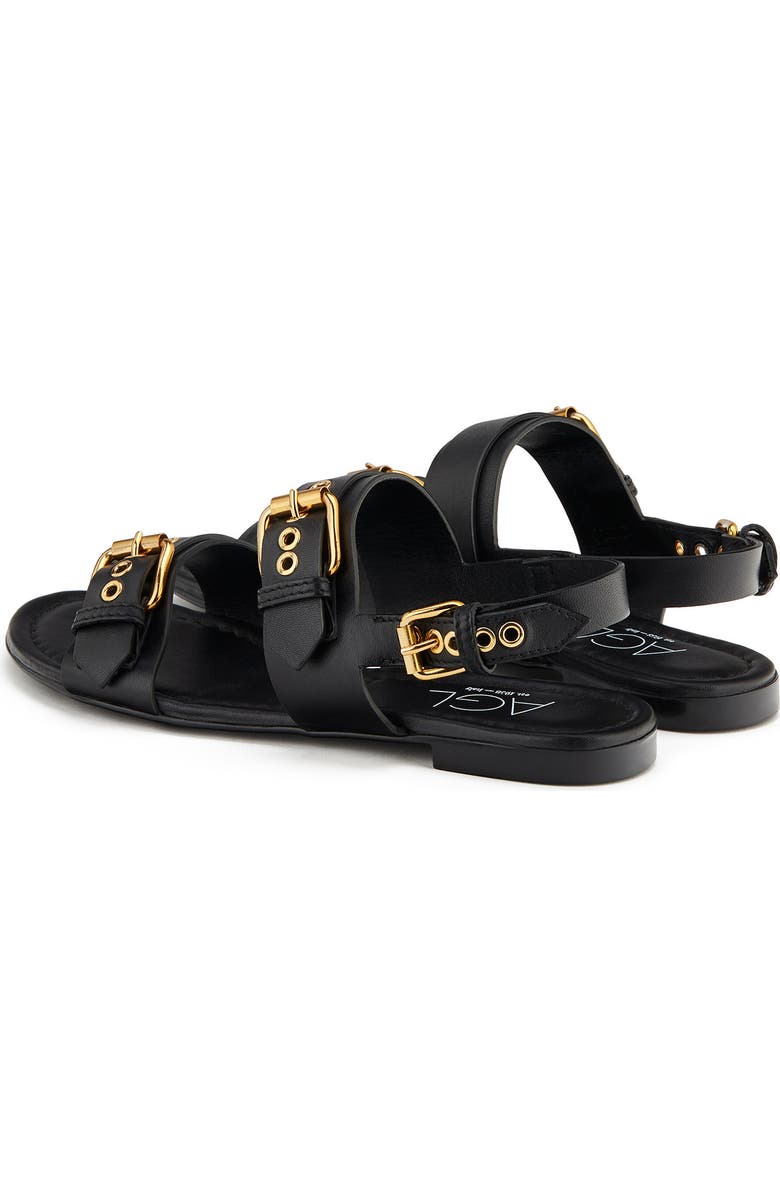 AGL Summer Slingback Sandal, Alternate, color, Nero-Nero