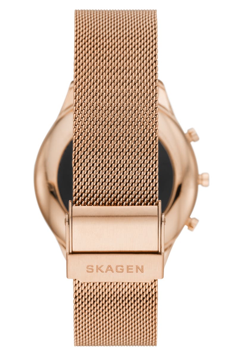 Skagen Jorn Hybrid HR Mesh Strap Watch, 38mm, Alternate, color, 