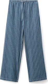 MANGO Drawstring Straight Leg Pants