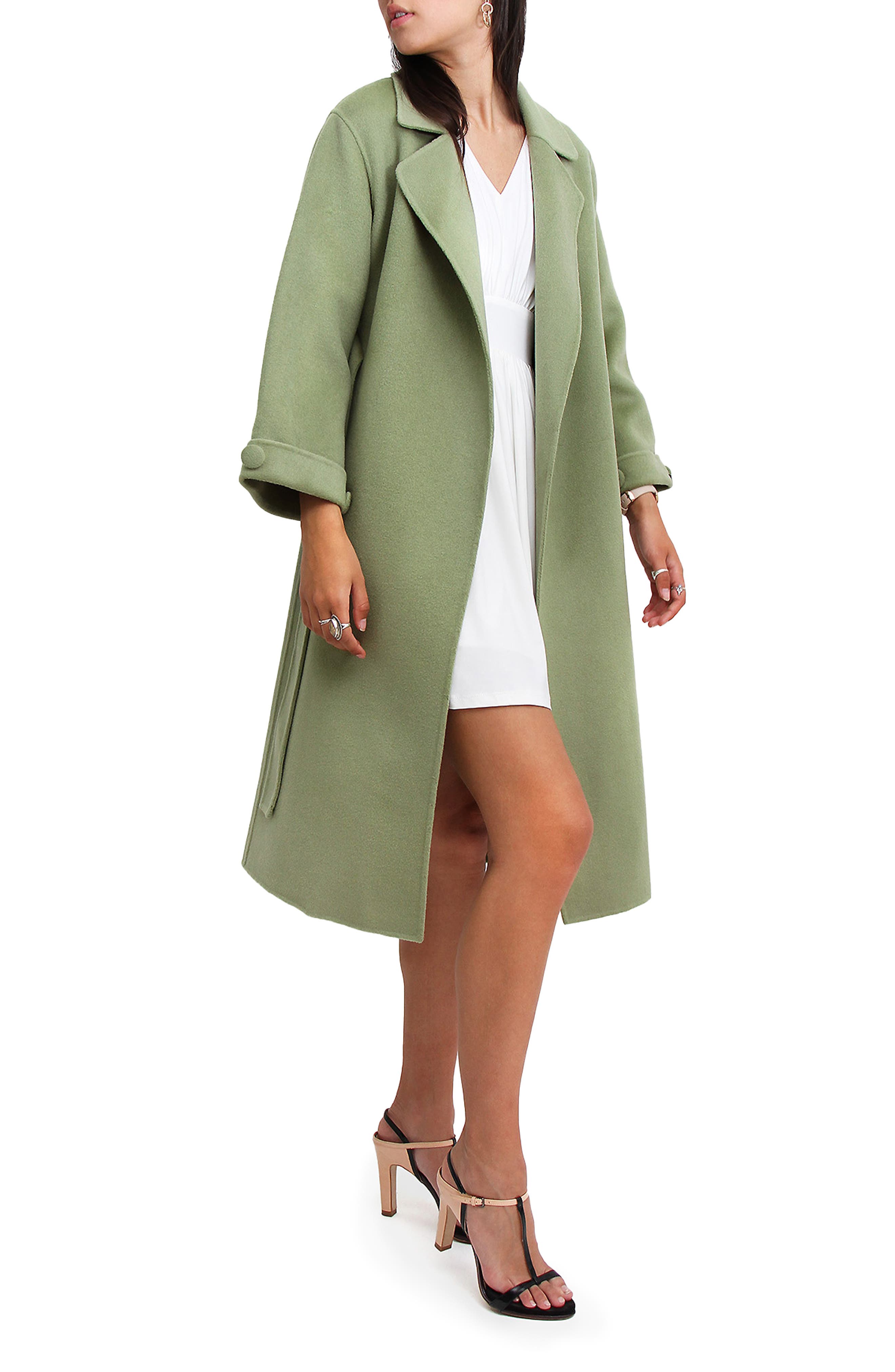 Belle & Bloom Stay Wild Wool Coat — фото 3