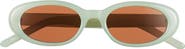 BP. Narrow Oval Sunglasses