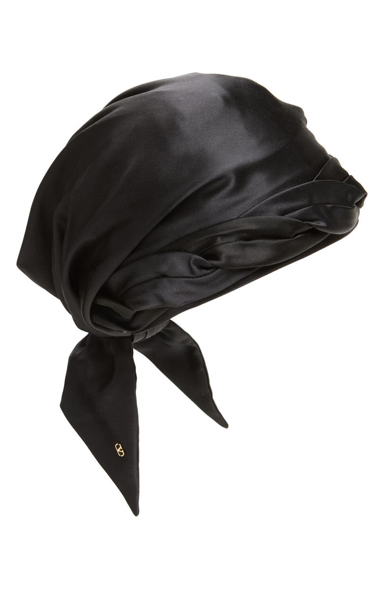 Valentino Garavani Silk Head Wrap, Main, color,