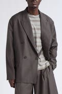 OUR LEGACY Halt Stripe Wool Blend Blazer