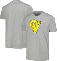 New Era Men's New Era Gray Los Angeles Rams Camo Logo T-Shirt