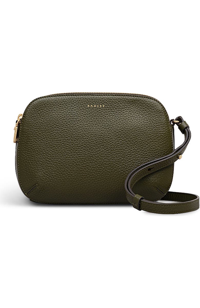 Radley Dukes Place Medium Ziptop Crossbody Bag, Main, color, Pine Needle