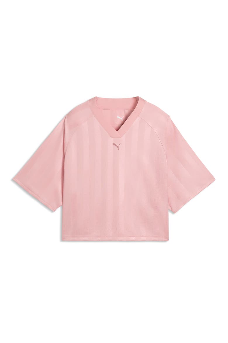 League Boxy Crop Top, Alternate, color, ROSY OUTLOOK