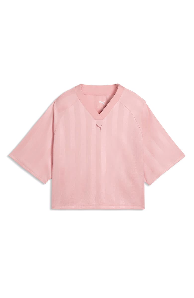 PUMA League Boxy Crop Top, Alternate, color, Rosy Outlook