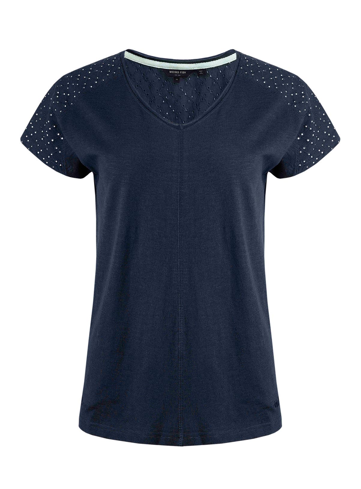 Weird Fish Pernille Cutaway T-Shirt (Women) | Nordstrom