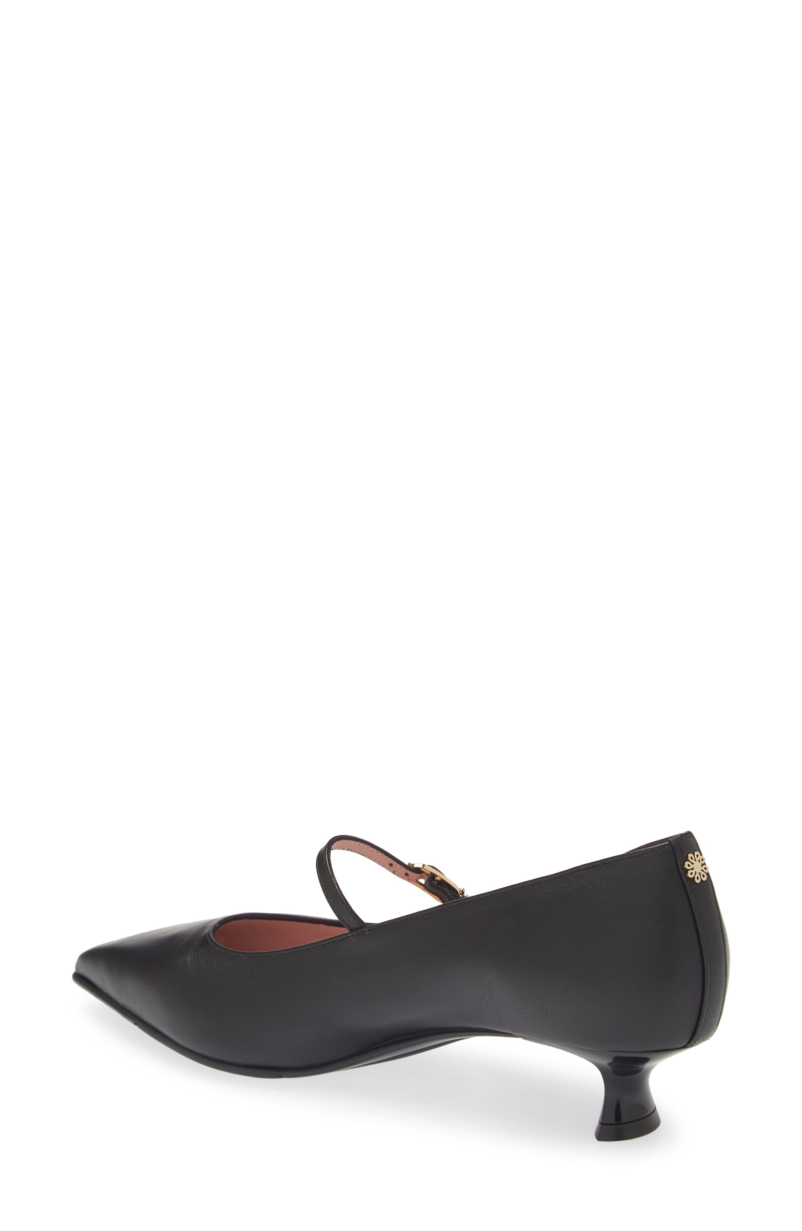 Naot Rosalie Pointed Toe Pump, Alternate, color, Black Nappa Leather