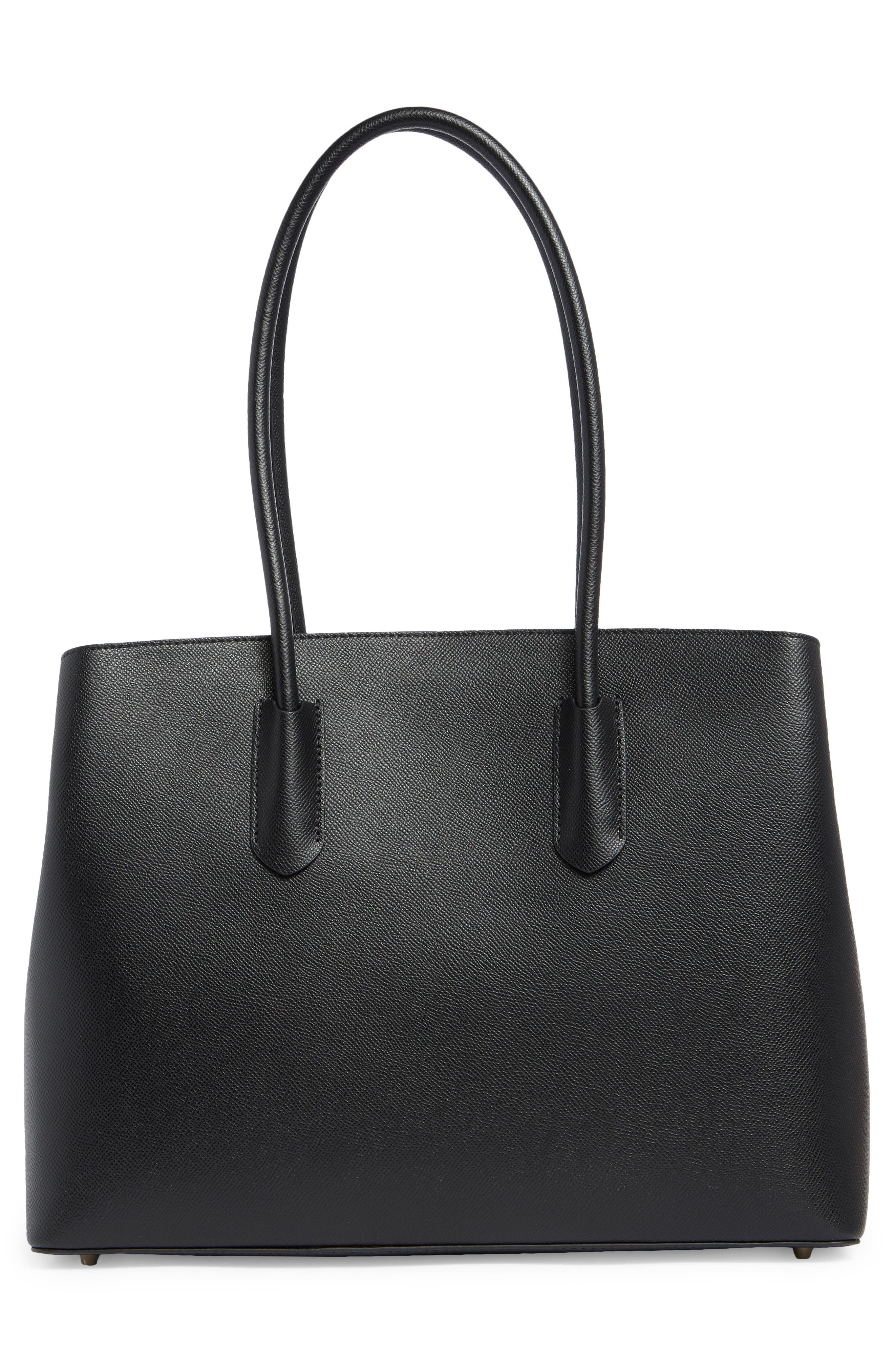Furla Tessa Tote Bag, Alternate, color, Nero