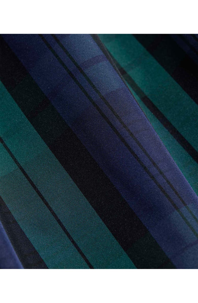 vineyard vines Jody Plaid Sleeveless Ruffle Hem Dress, Alternate, color, Yuletide Blackwatch