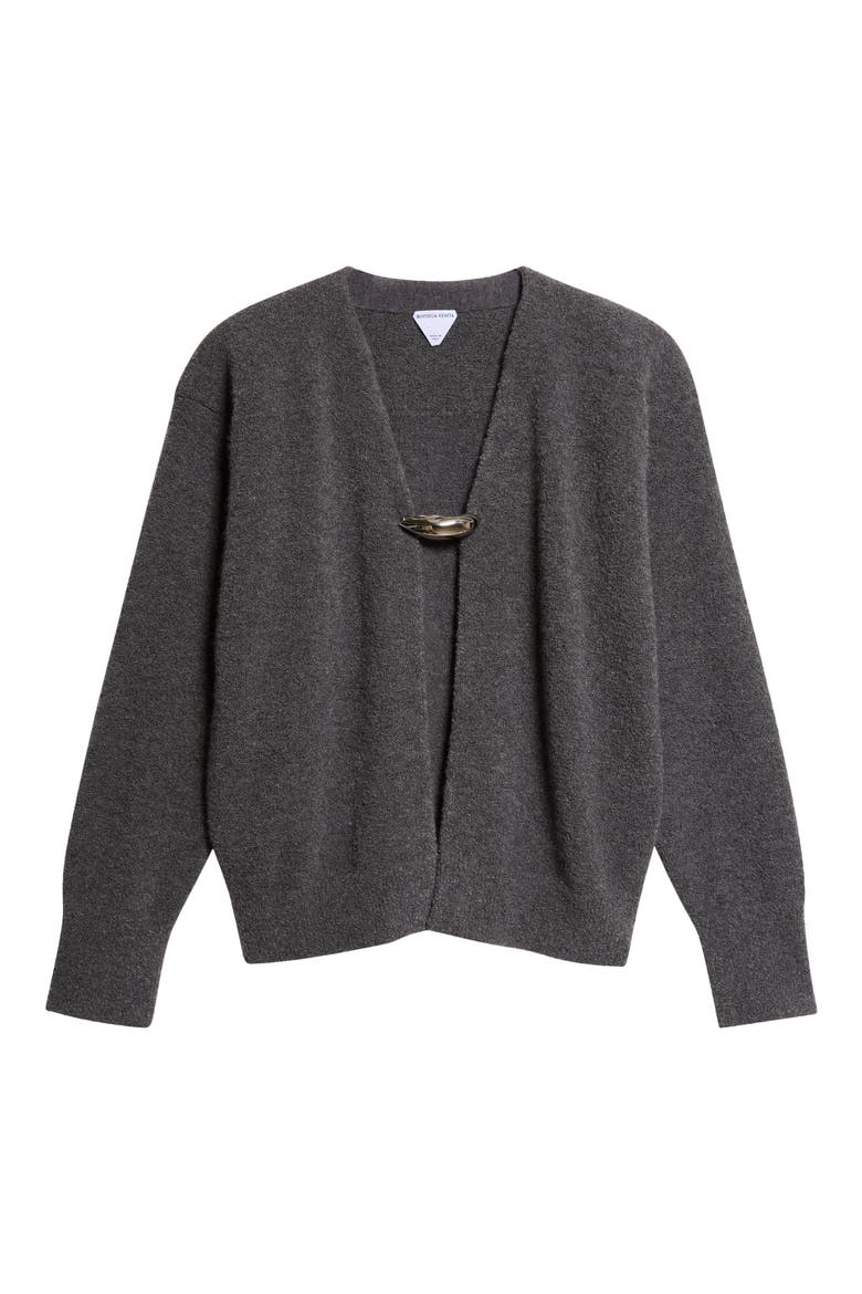Cashmere & Silk Bouclé Cardigan, Alternate, color, 1579 HARBOR MELANGE