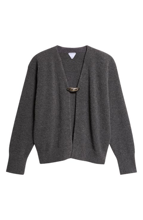 Cashmere & Silk Bouclé Cardigan