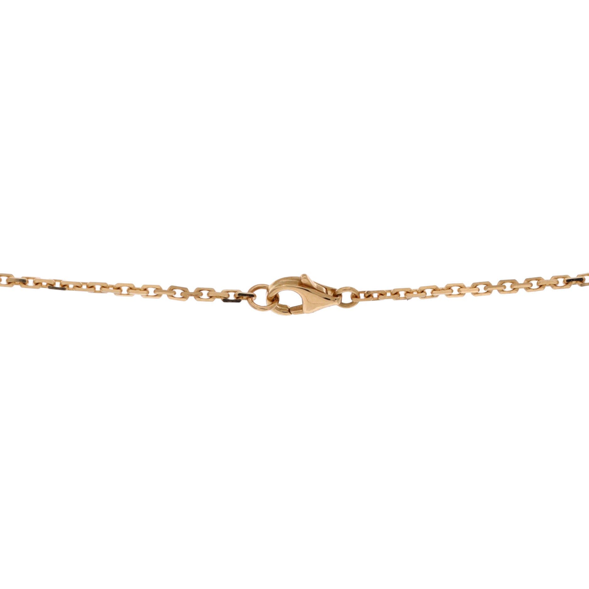 Love Pendant Necklace 18K Yellow Gold, Alternate, color, Metallic Gold