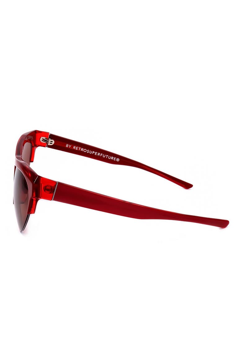 60mm Mask Sunglasses, Alternate, color, RED