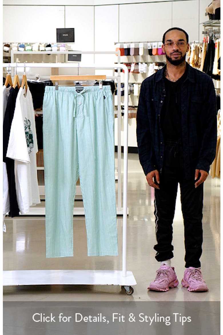 Yarn-Dyed Cotton Pajama Pants video