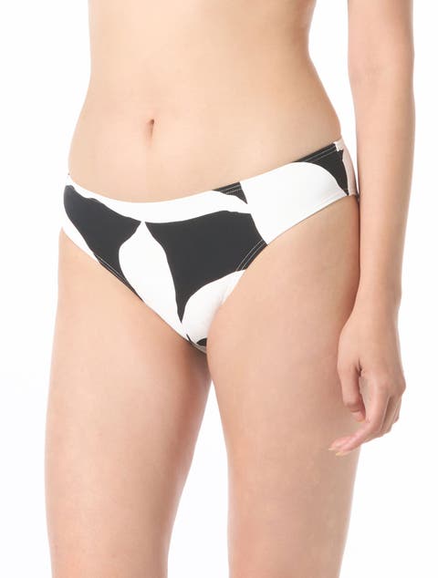 Midnight Shadow High Cut Bikini Swim Bottom