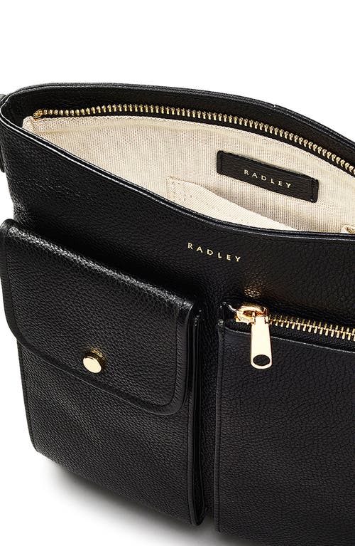 Radley Selby Small Crescent Bag In Black