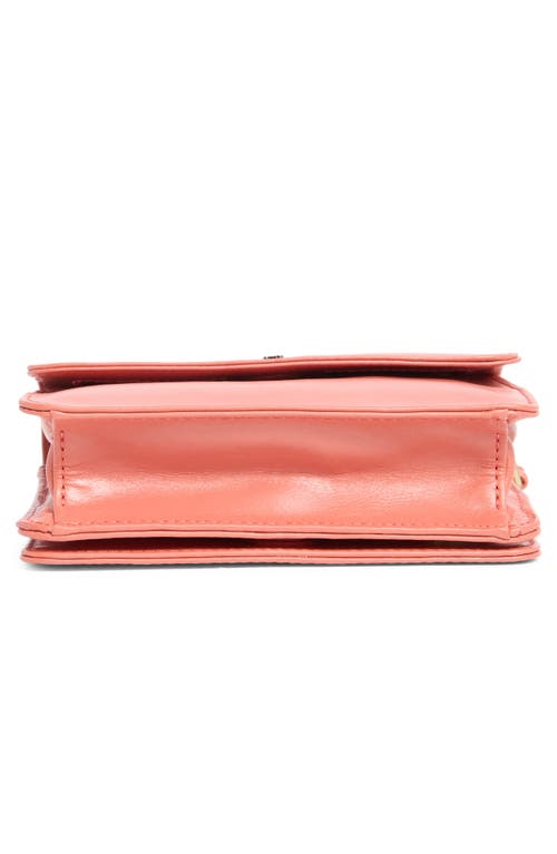 Hobo Jill Leather Wallet Crossbody Bag In Cherry Blossom