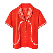 Tombolo 'Lobster Landline' Cabana ~ Crop Cut