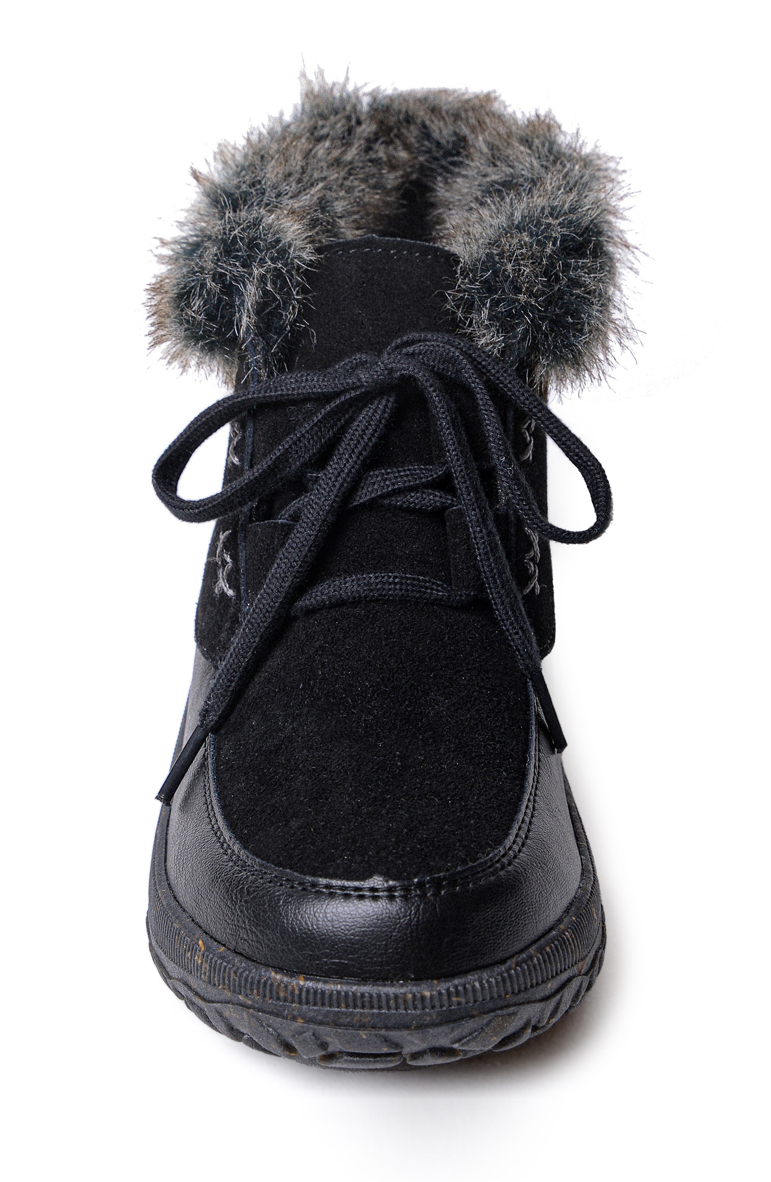 Minnetonka Tinley Boot, Alternate, color, Black