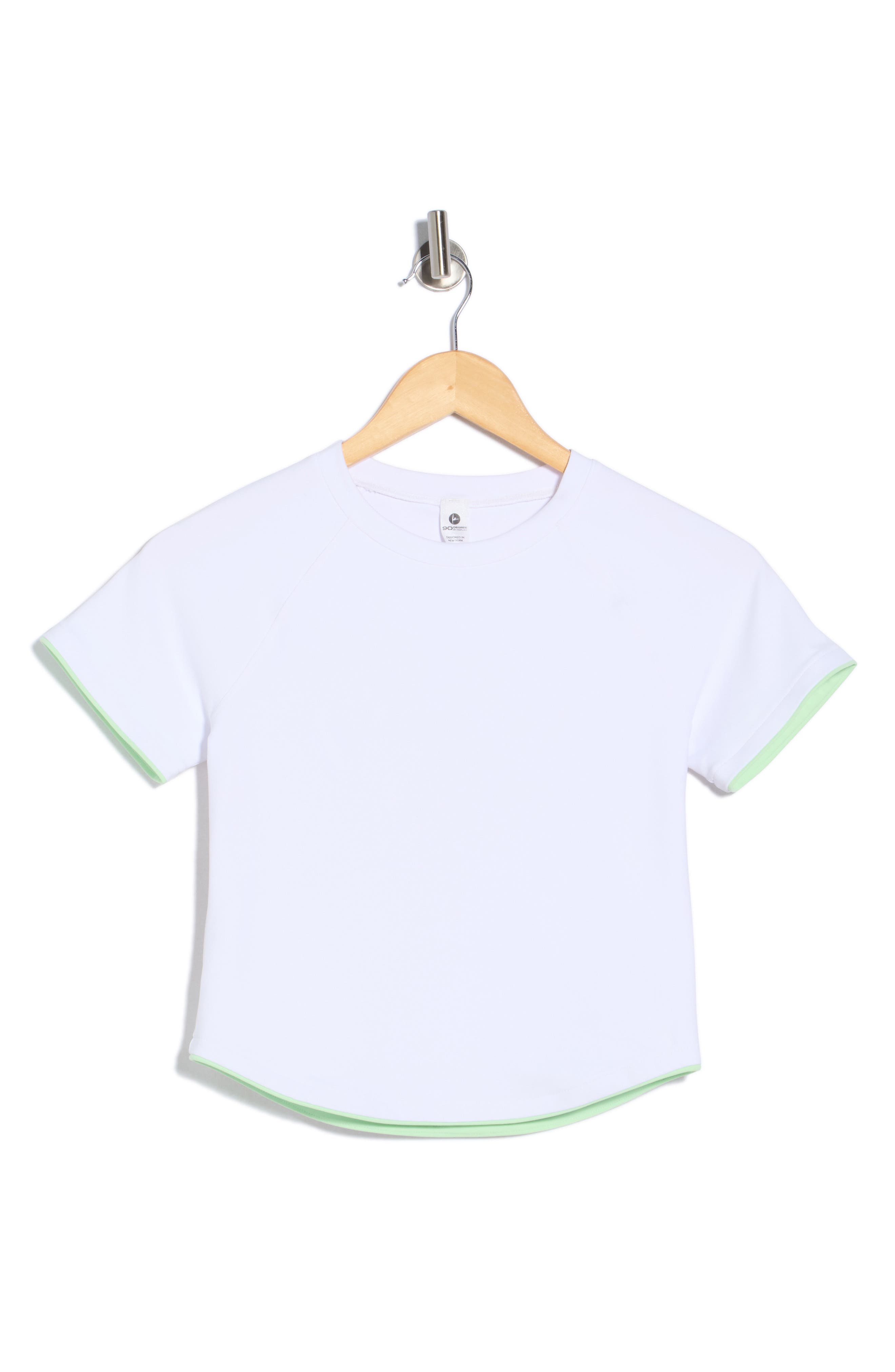 90 DEGREE BY REFLEX Nudetech Volley Club Crop T-Shirt