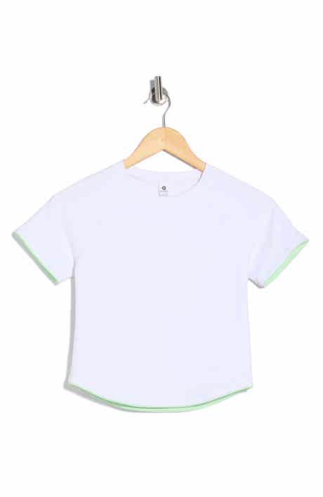 90 DEGREE BY REFLEX Nudetech Volley Club Crop T-Shirt