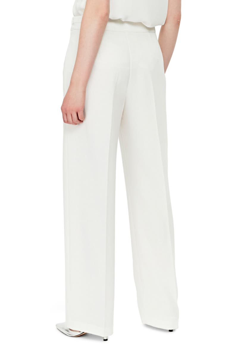 Wide Leg Trousers, Alternate, color, CREAM