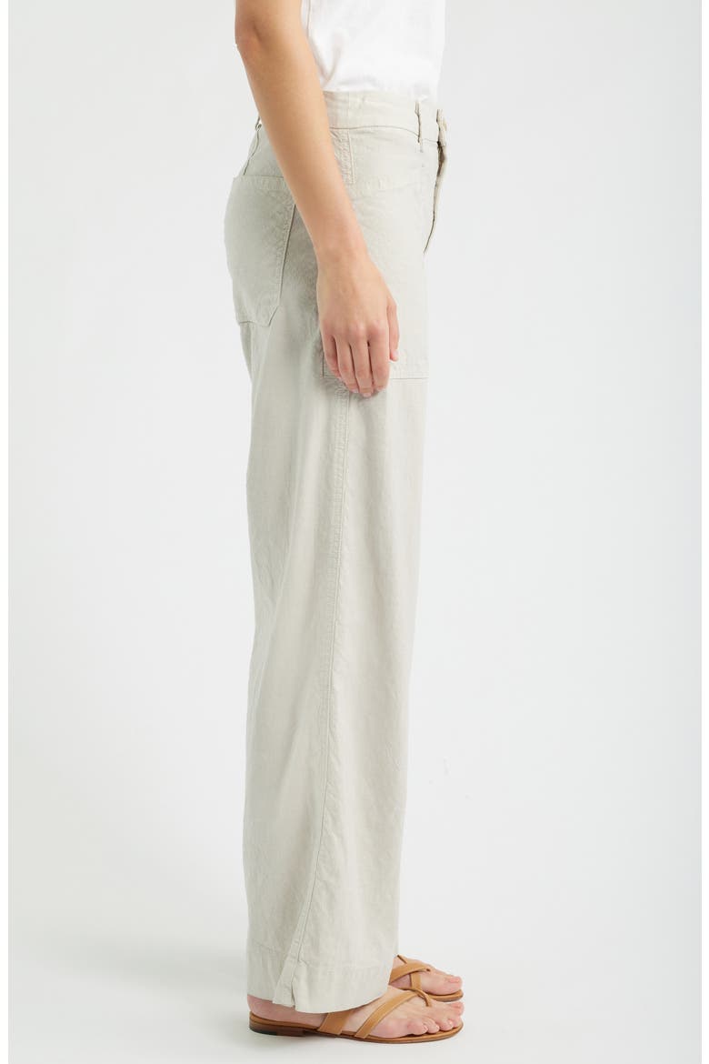 Wide Leg Carpenter Pants, Alternate, color, CEMENT