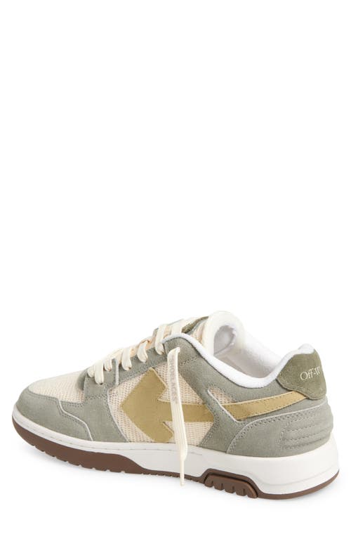 Off-white Out Of Office Sneakers Multicolor In Medium Grey - Cream
