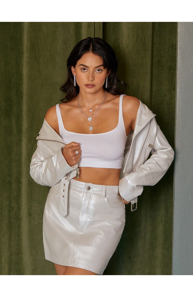 Bony Levy Pavé Diamond Heart Pendant Necklace, Alternate, color, 18K White Gold