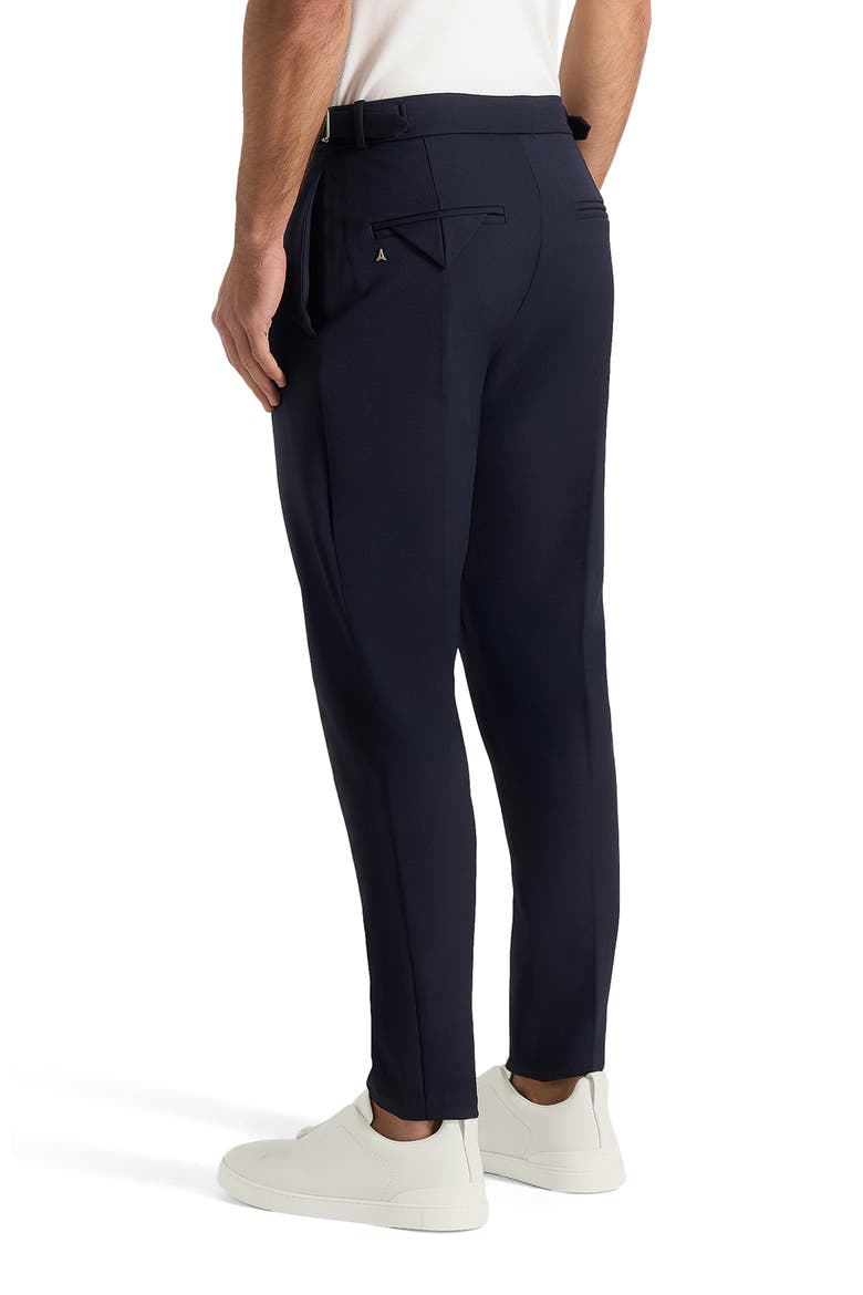 Aiden Slim Fit Stretch Trousers, Alternate, color, Navy
