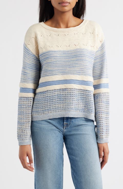 Women's Boat Neck Striped Sweaters | Nordstrom