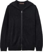 John Varvatos Catherine Cashmere Zip Hoodie