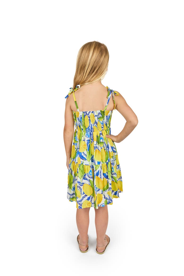 The Positano - Girls Resort Dress, Alternate, color, White